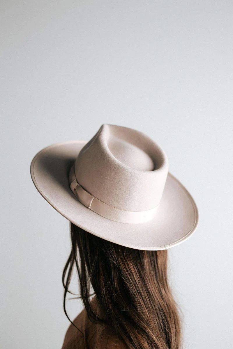 Gigi Pip Monroe Ivory - Women's Rancher Hat | Bohemian Mama
