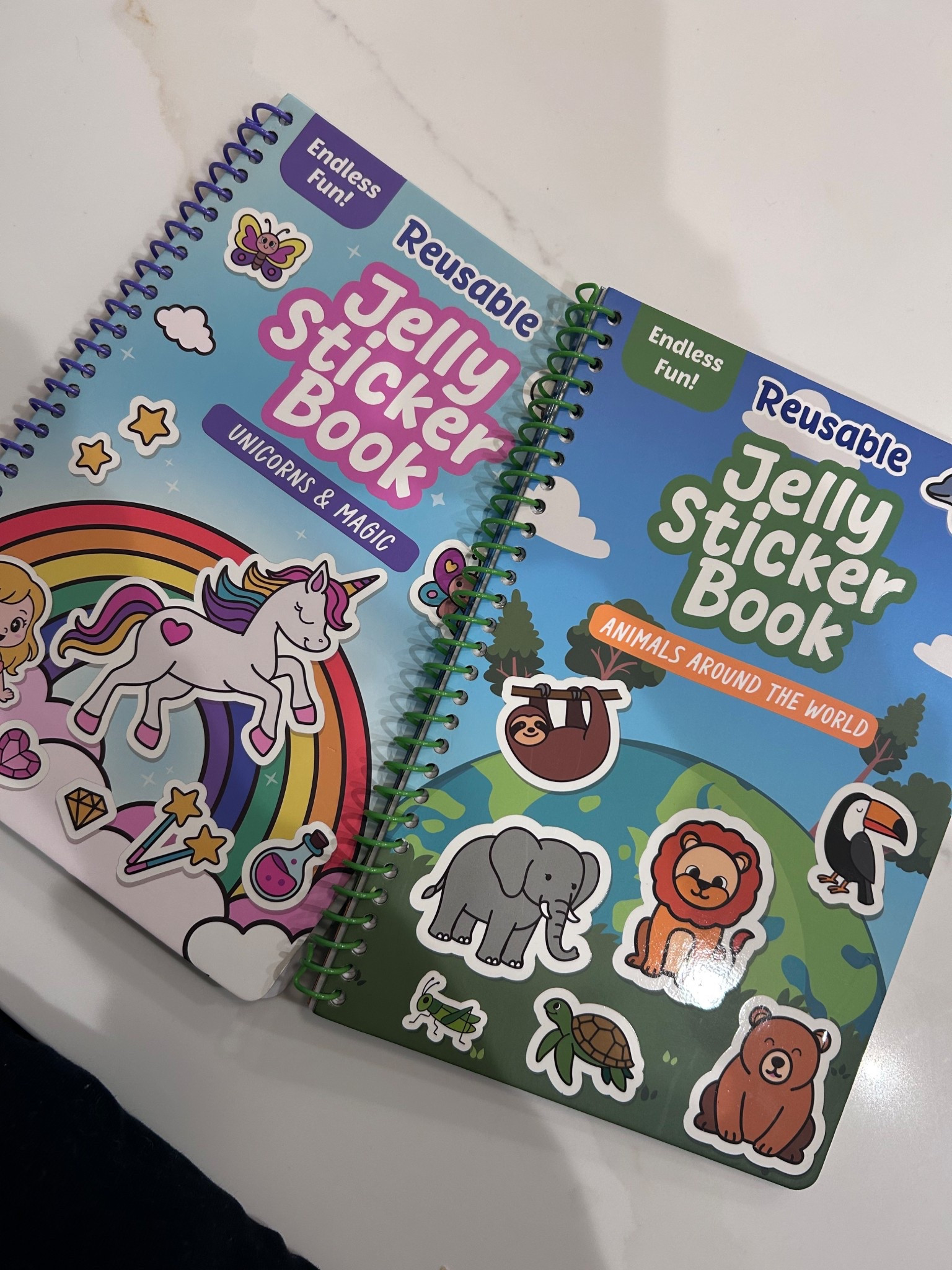 Calling all toddler mommas! These books of reusable stickers are a huge hit in this house. Can be stuck on multiple surfaces and no damage 😁

#LTKmomlife #LTKTravel #LTKKids