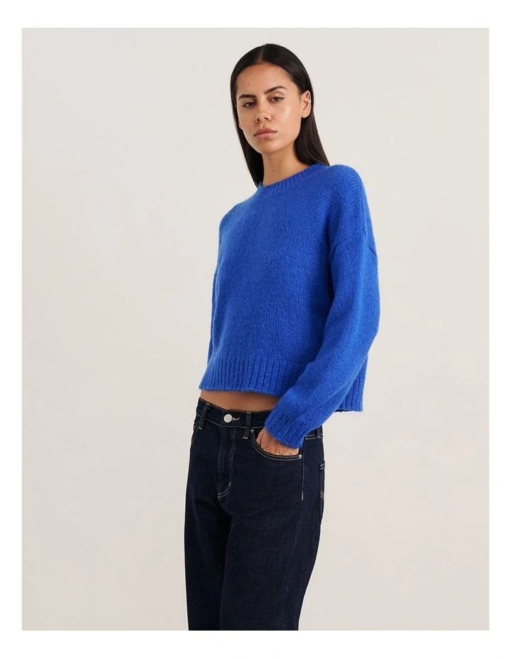 JAGLily Crew Sweater in Cobalt | Myer