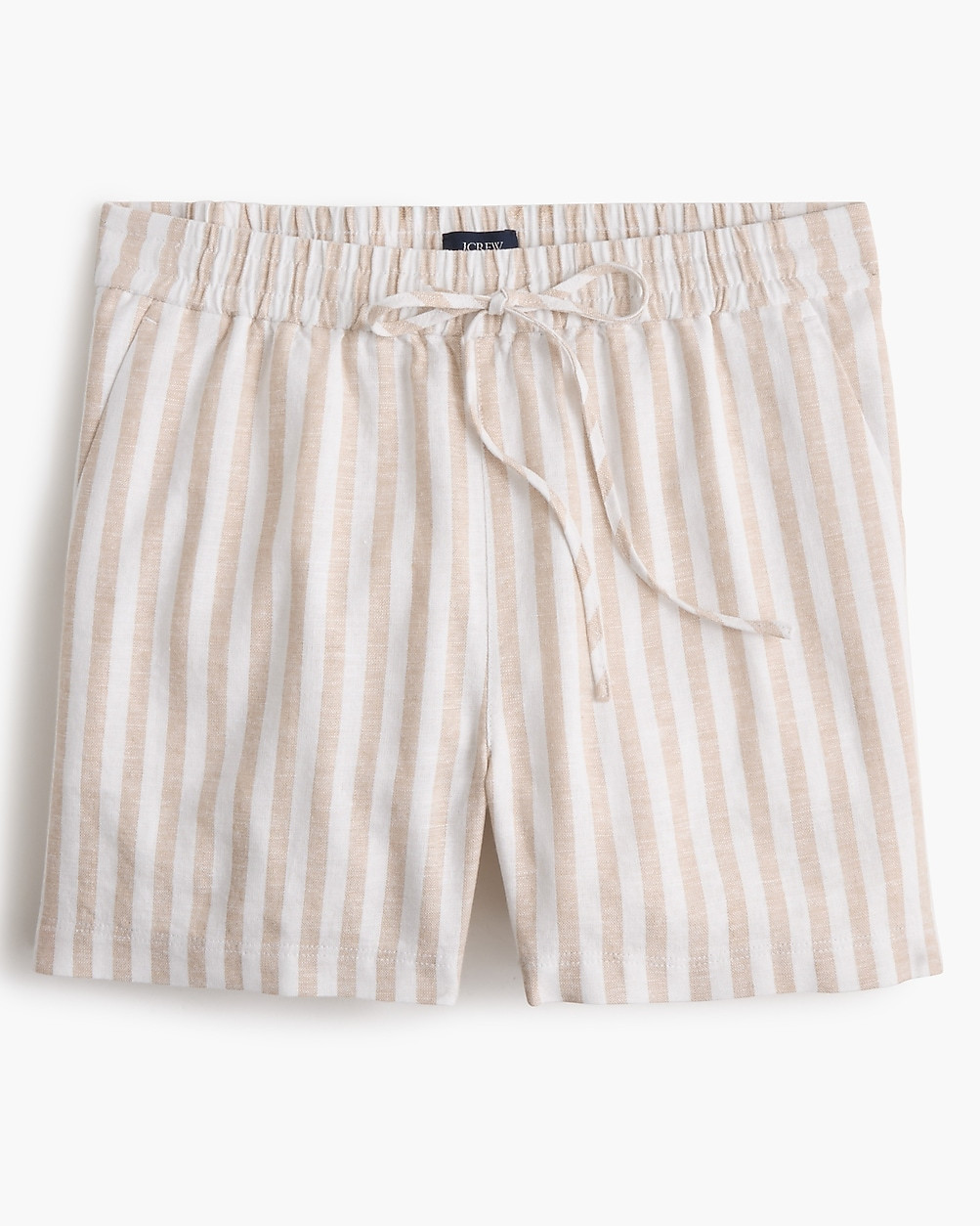 Linen-blend drawstring short | J.Crew Factory