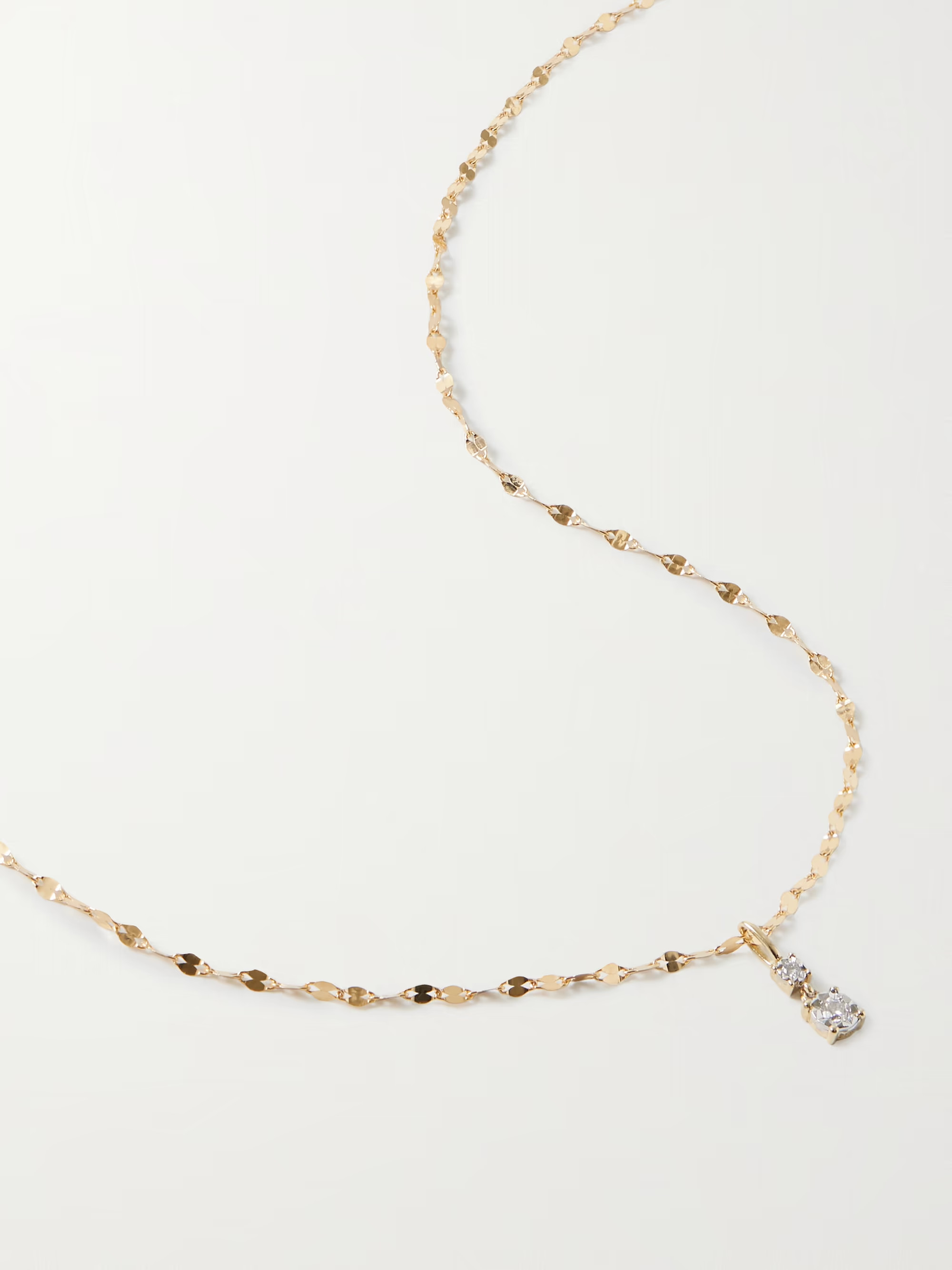 Spark Solitaire 14-karat gold diamond choker | NET-A-PORTER (UK & EU)