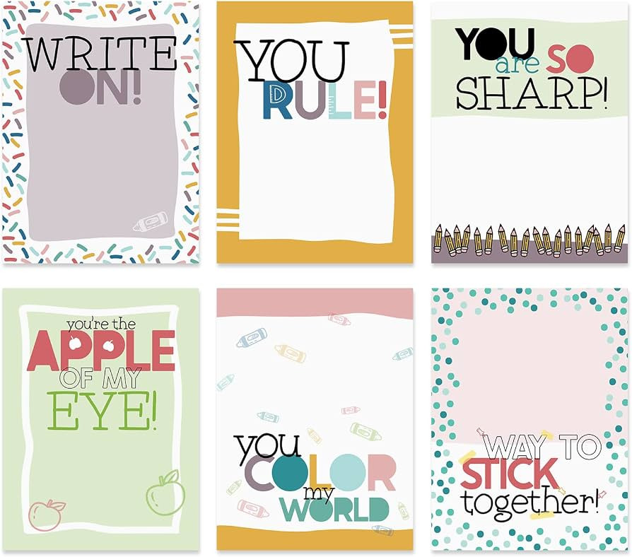 Modern Teacher Sticky Note Pads / 3" x 4" Education Sticky Notes/Set of 6 Pads/Empowering Quotes ... | Amazon (US)