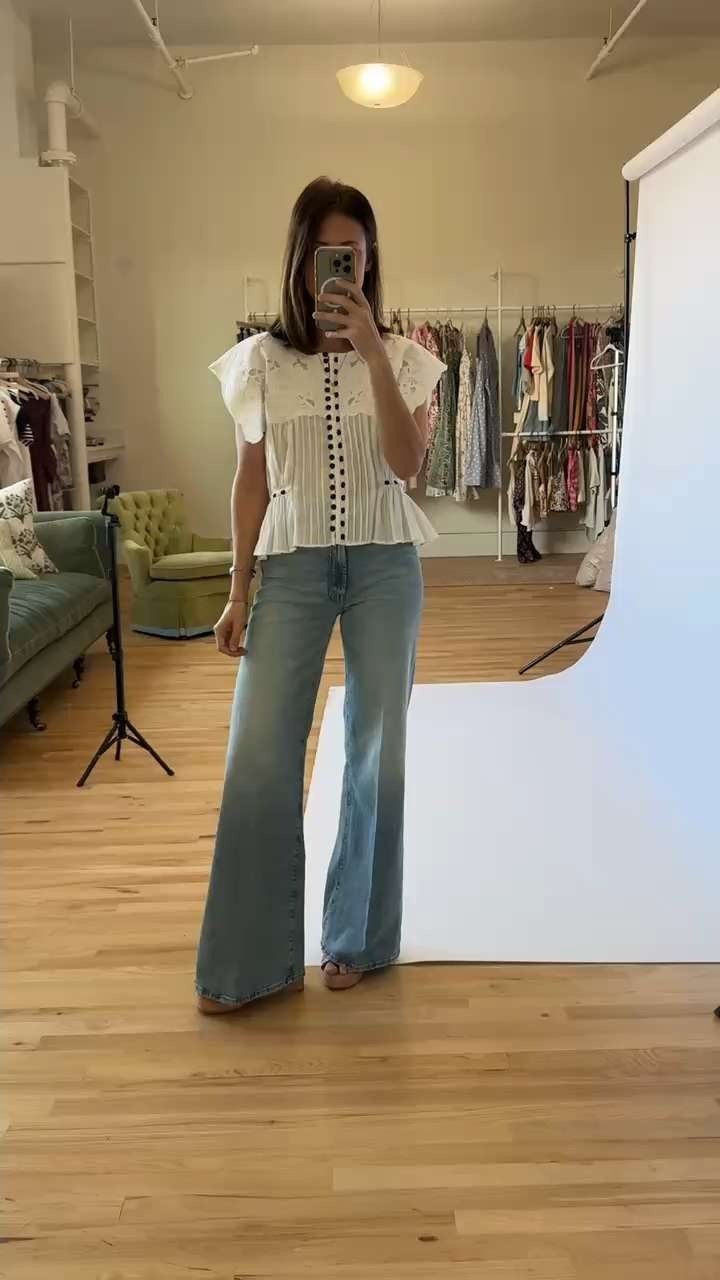 Meet the MILA Embroidered Button Detail Blouse: STYLED 

 #LTKdayinmylife #LTKgrwm #LTKootd