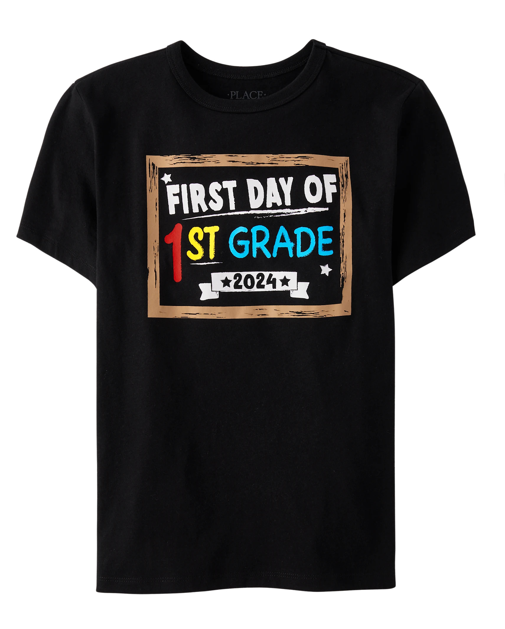 Boys First Day Of 1st Grade Graphic Tee - black | The Children's Place
