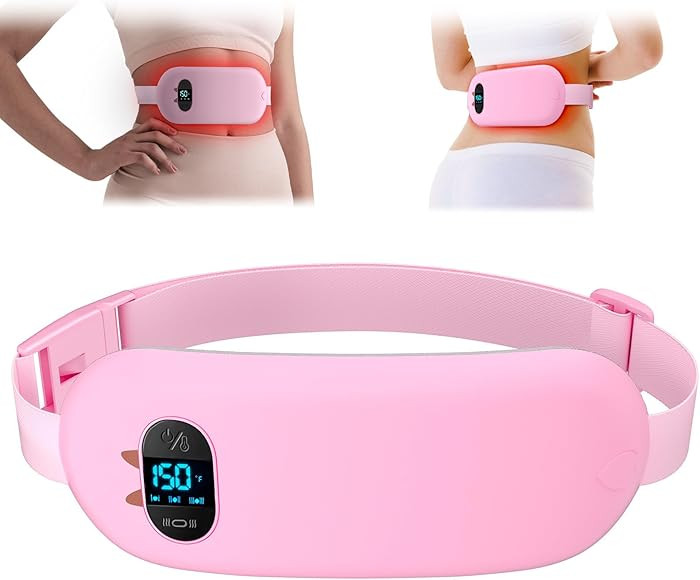 Portable Heating Pad for Cramps FSA, HSA Cordless Electric Period Fast Heat Pad for Back Pain Rel... | Amazon (US)