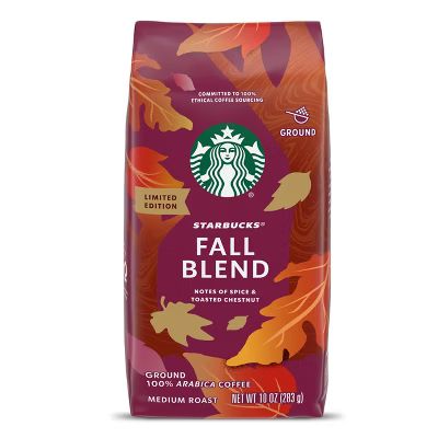 Starbucks Fall Blend Medium Roast Ground Coffee - 10oz | Target