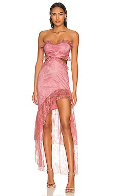 MAJORELLE Sonia Gown in Pretty in Pink from Revolve.com | Revolve Clothing (Global)
