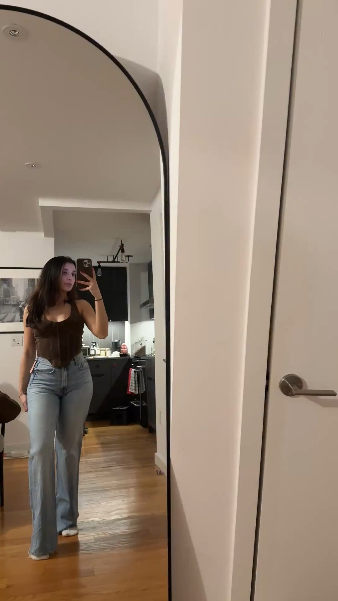 Corset tops and straight leg jeans 🤎 #LTKStyleTip #CasualChic #NightOutFit

#LTKgrwm #LTKdayinmylife #LTKootd