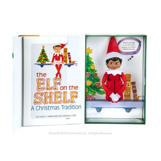 The Elf on the Shelf Girl Dark - Walmart.com | Walmart (US)