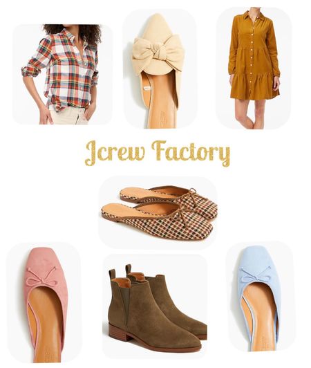 Jcrew Factory also has great shoes to slide right into fall! 

#LTKshoecrush #LTKSeasonal #LTKworkwear