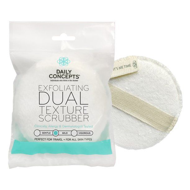 Daily Concepts Exfoliating Dual Texture Scrubber | Walmart (US)