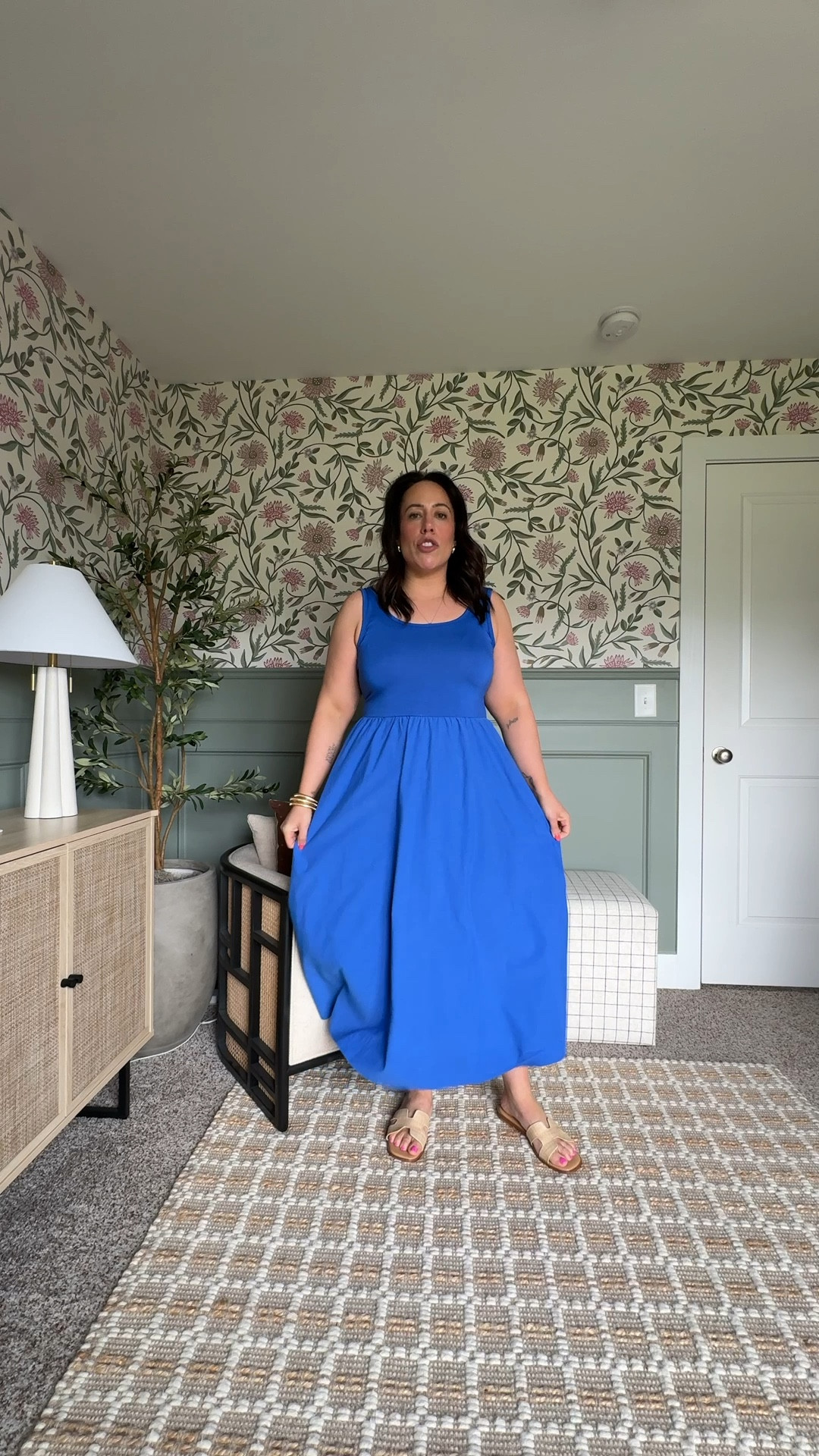 Amazon fashion spring dress in size large! 

midsize resort wear dress, blue maxi dress, Easter dress

#LTKMidsize #LTKFindsUnder100 #LTKFindsUnder50