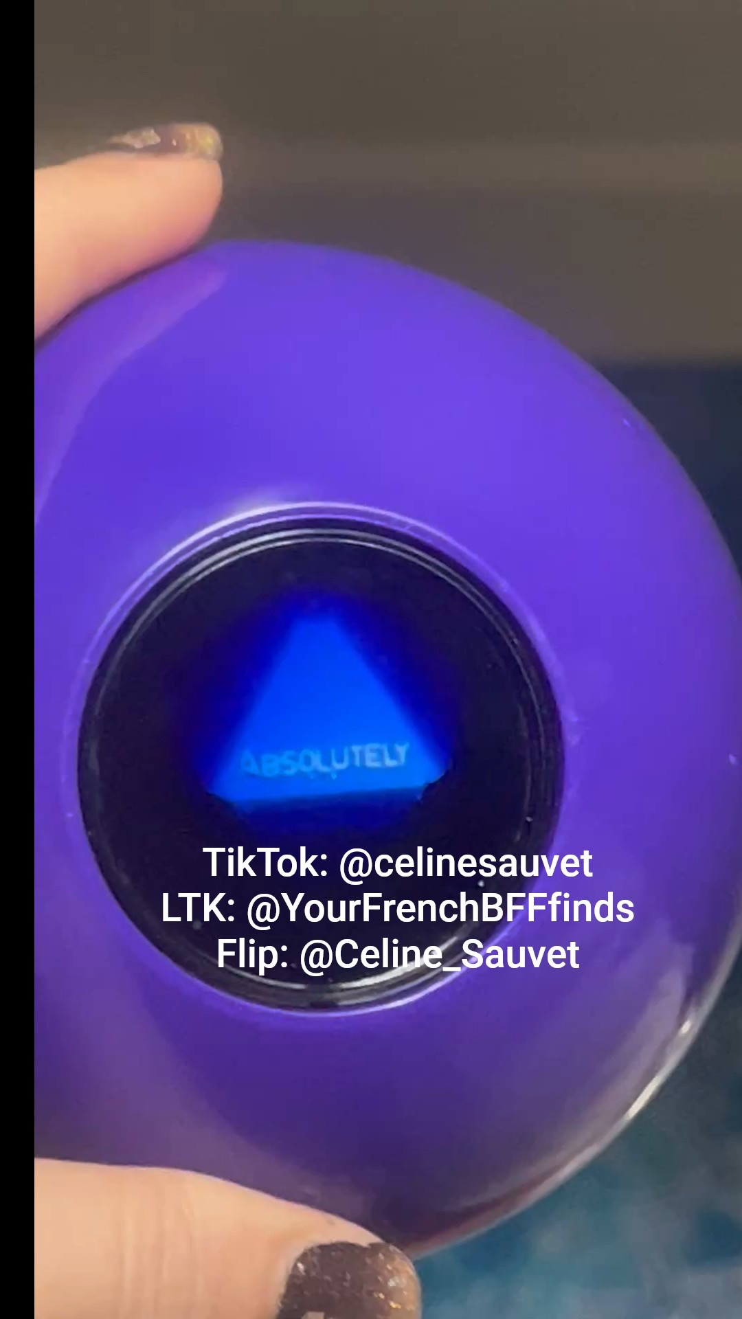 Got a question❓Ask the magic orb‼️😄

Get it from the image/🔗⤵️

#magicorb #themysticalmagicorb #fun #spirituality #lawofattraction #universallaws #loa #mysticism #game #giftidea #BFFgift #weddinggift

#LTKParties #LTKHome #LTKFindsUnder50