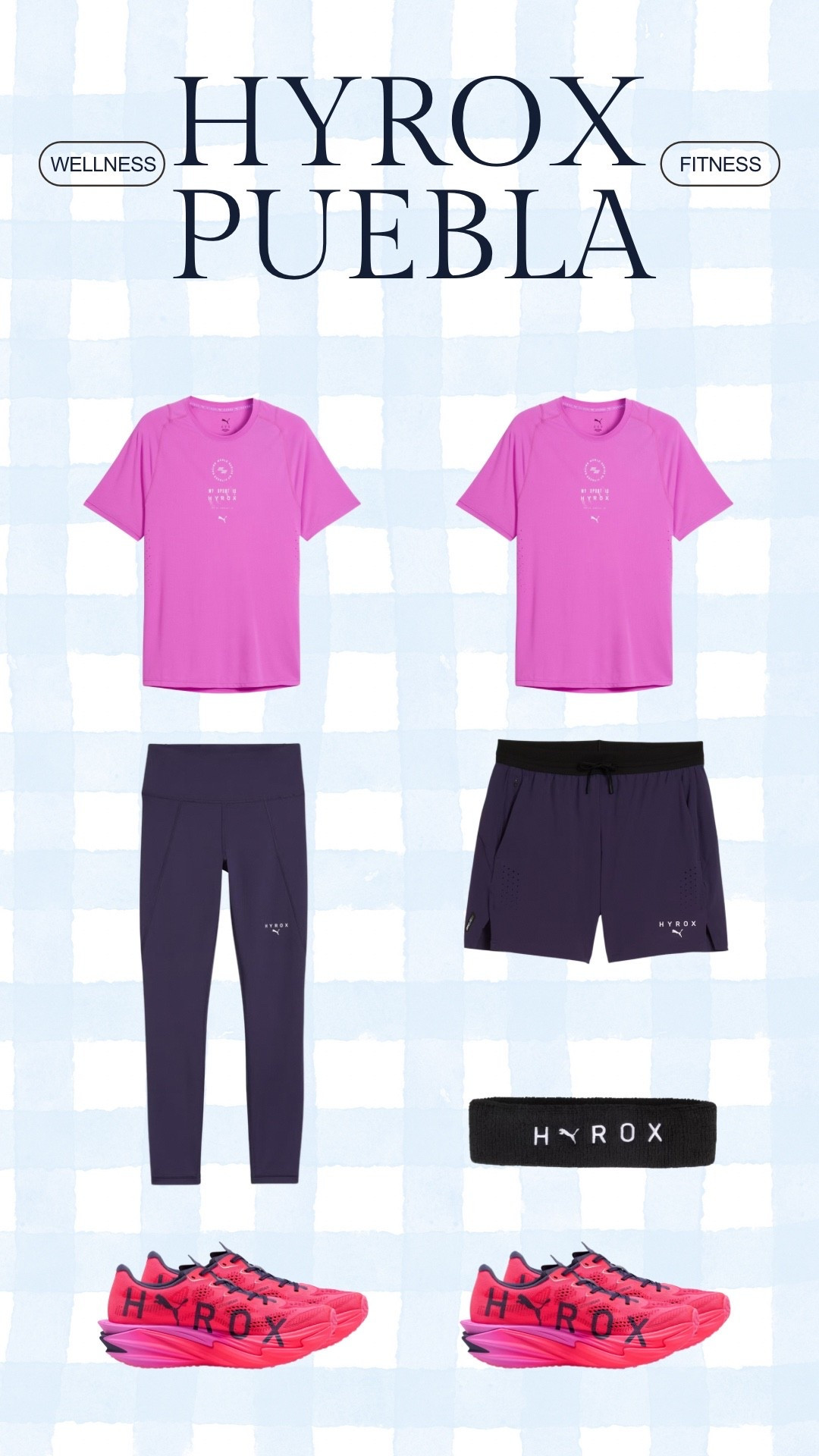 Hyrox kits purchased! 

Fitness journey, puma hyrox, running, workout gear, smiles and pearls

#LTKfitnessgoals #LTKMidsize #LTKActive