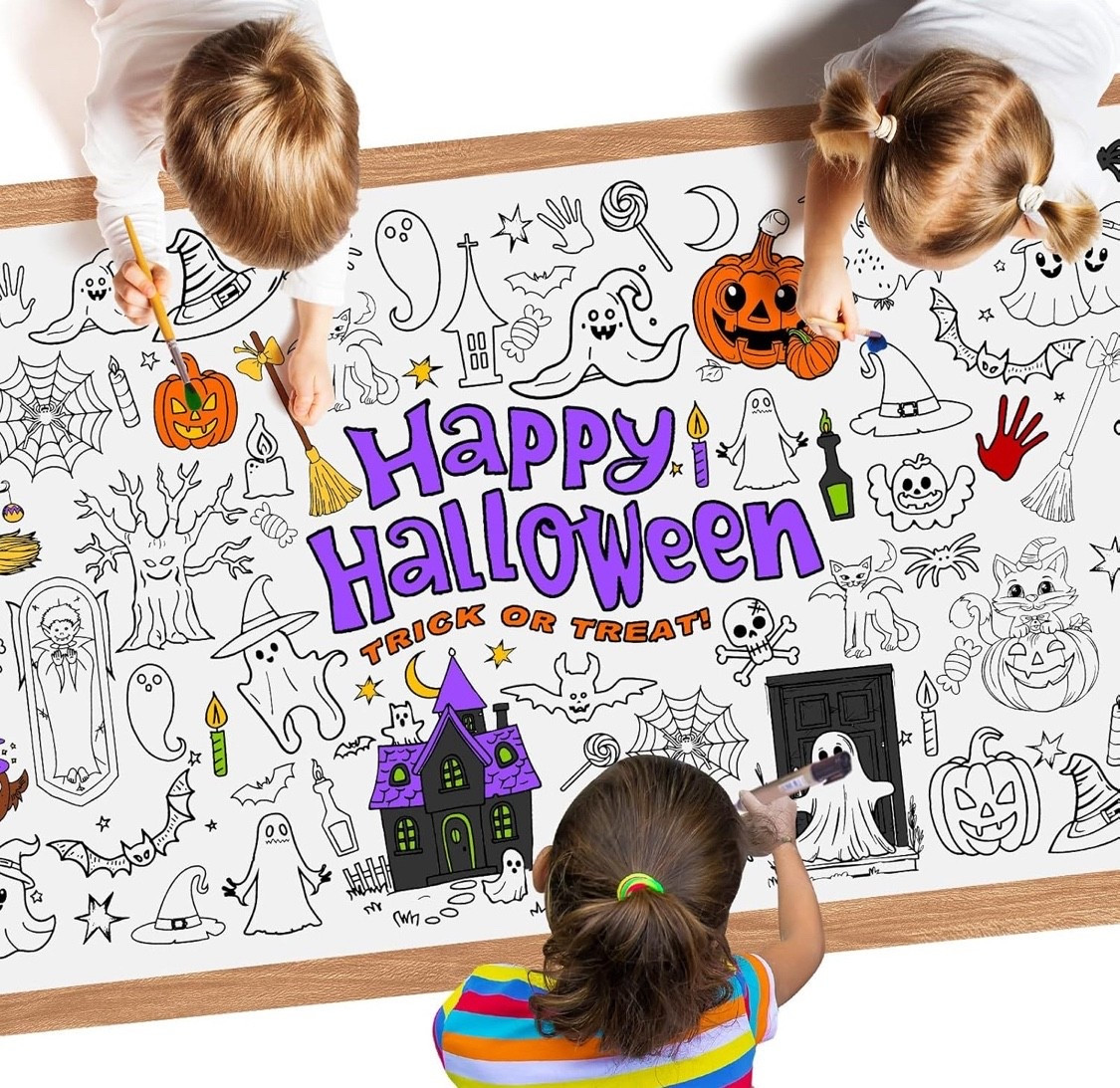 Halloween coloring poster! 

Halloween party. Coloring. Toddler. Kids. Holiday. Crafts. 

#LTKKids #LTKFamily #LTKHalloween