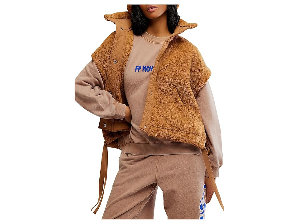 FP Movement Scout It Out Vest Women's Jacket Twig : XL (Women's 14), Polyester | Zappos