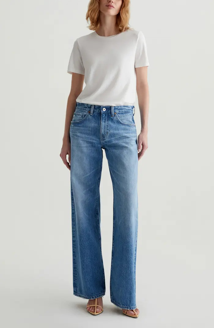 AG Adria Low Rise Baggy Wide Leg Jeans | Nordstrom | Nordstrom