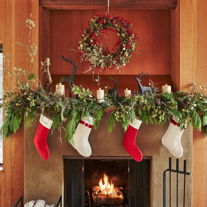 Get the Look: Scandi Christmas Mantle | West Elm (US)