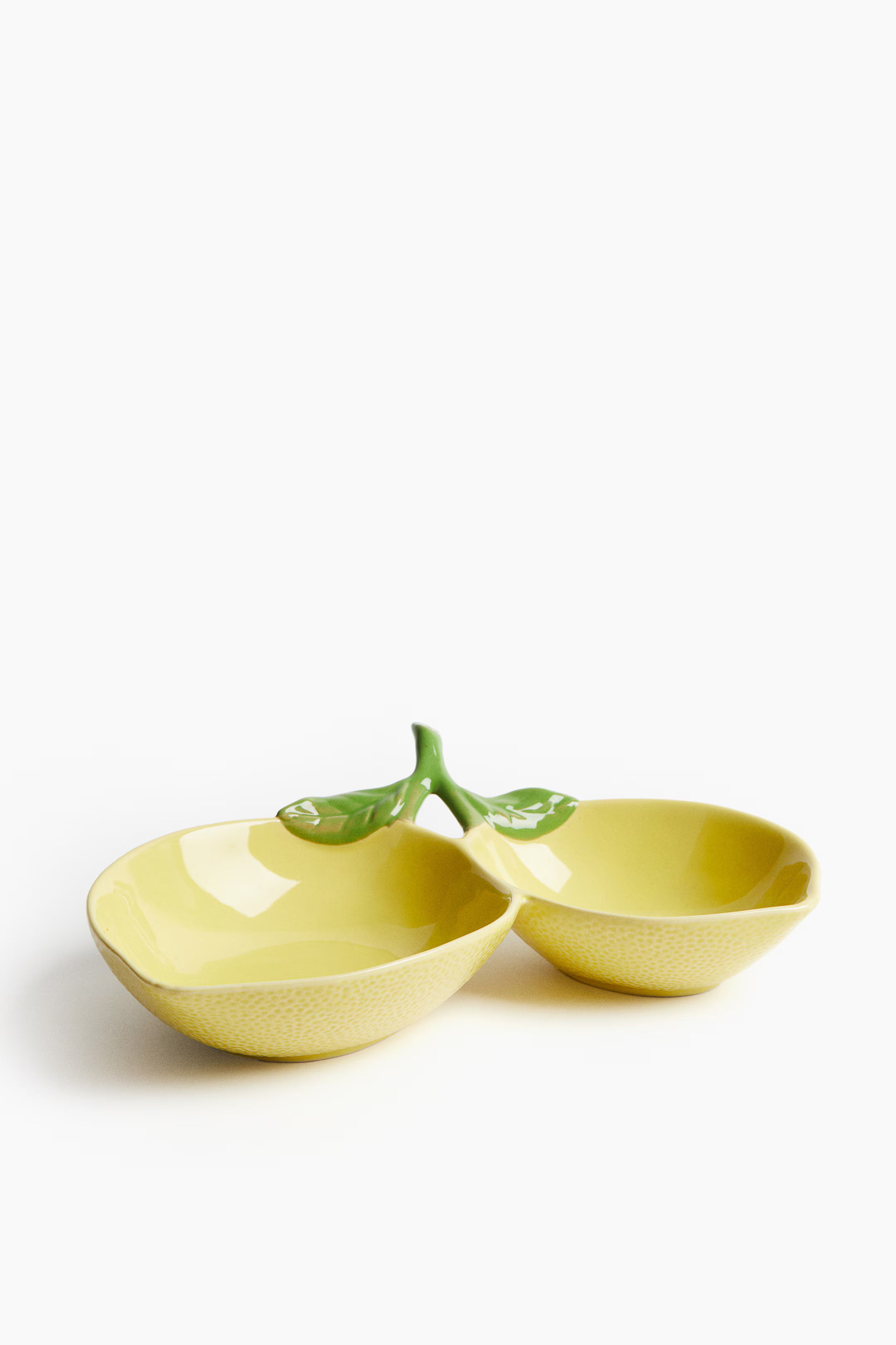 Lemon-Shaped Stoneware Serving Bowl | H&M (US + CA)