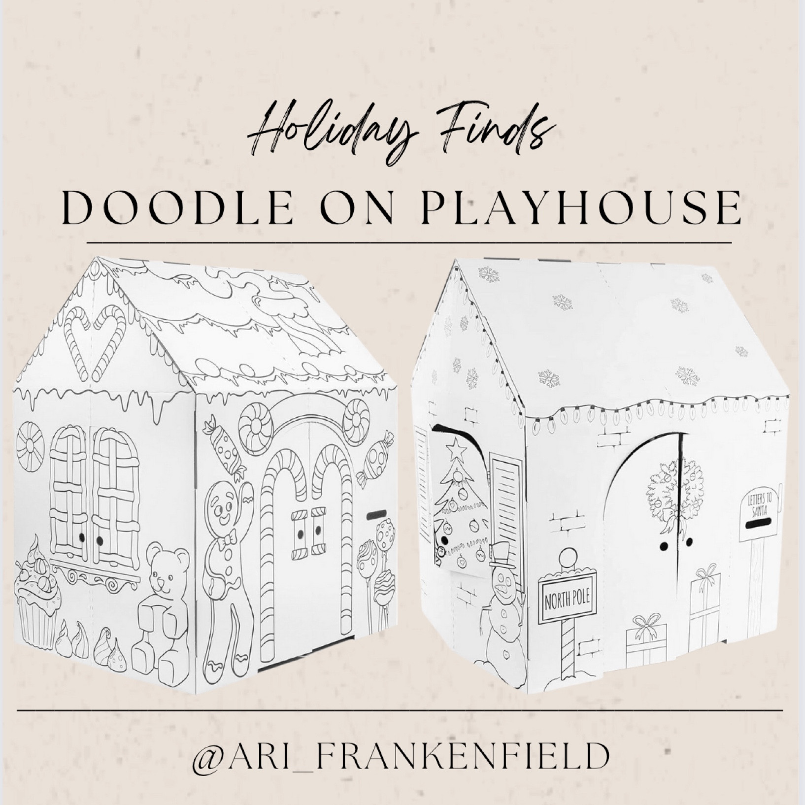 Love these doodle on playhouses for kids!

#LTKkids #LTKHoliday #LTKSeasonal
