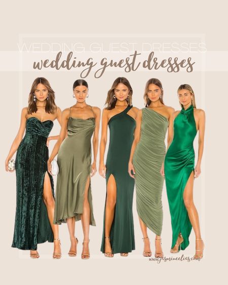gorgeous green holiday and wedding guest dresses 

Follow my shop @jasmine.elias on the @shop.LTK app to shop this post and get my exclusive app-only content!

#liketkit #LTKstyletip #LTKSeasonal #LTKunder100


#LTKstyletip #LTKwedding #LTKSeasonal