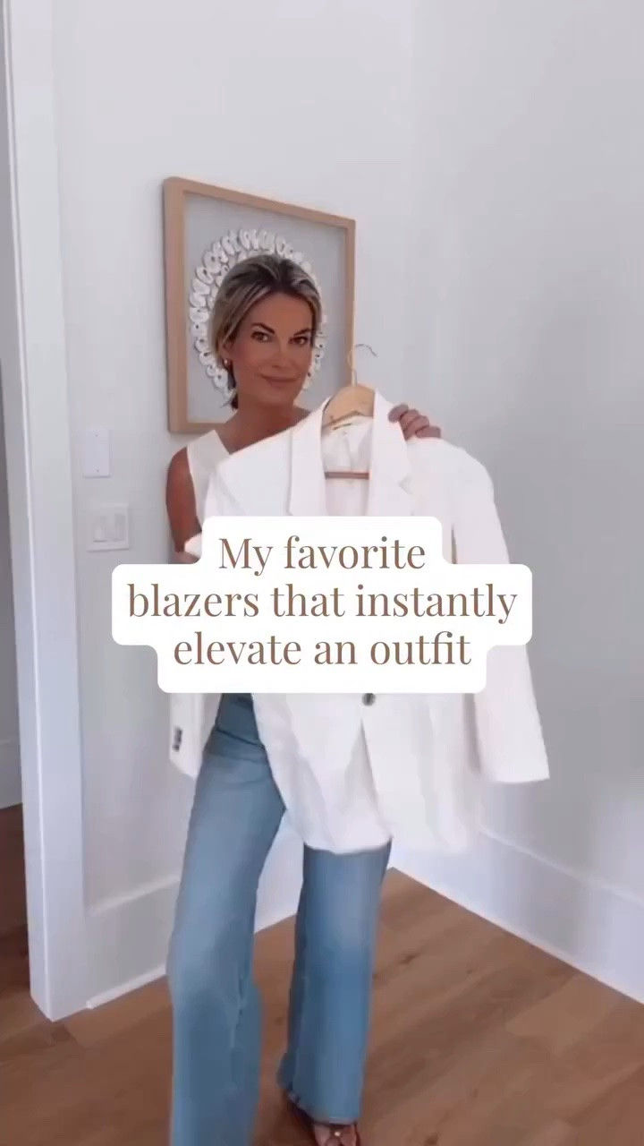 The easiest way to make a basic outfit look more polished without a ton of effort? Add a blazer 💁‍♀️!

Use my new customer discount code on any of the Spanx items: RACHELXSPANX

#LTKOver40 #LTKWorkwear #LTKootd