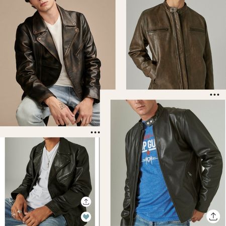 Get your man a quality leather jacket. It upgrades style and adds edge instantly. 

#LTKsalealert #LTKstyletip #LTKmens