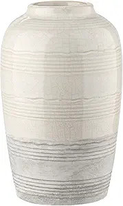 Decorative Ceramic Vases for Flower Two-Tone Boho Flower Vase for Flower Arrangement Table Center... | Amazon (US)