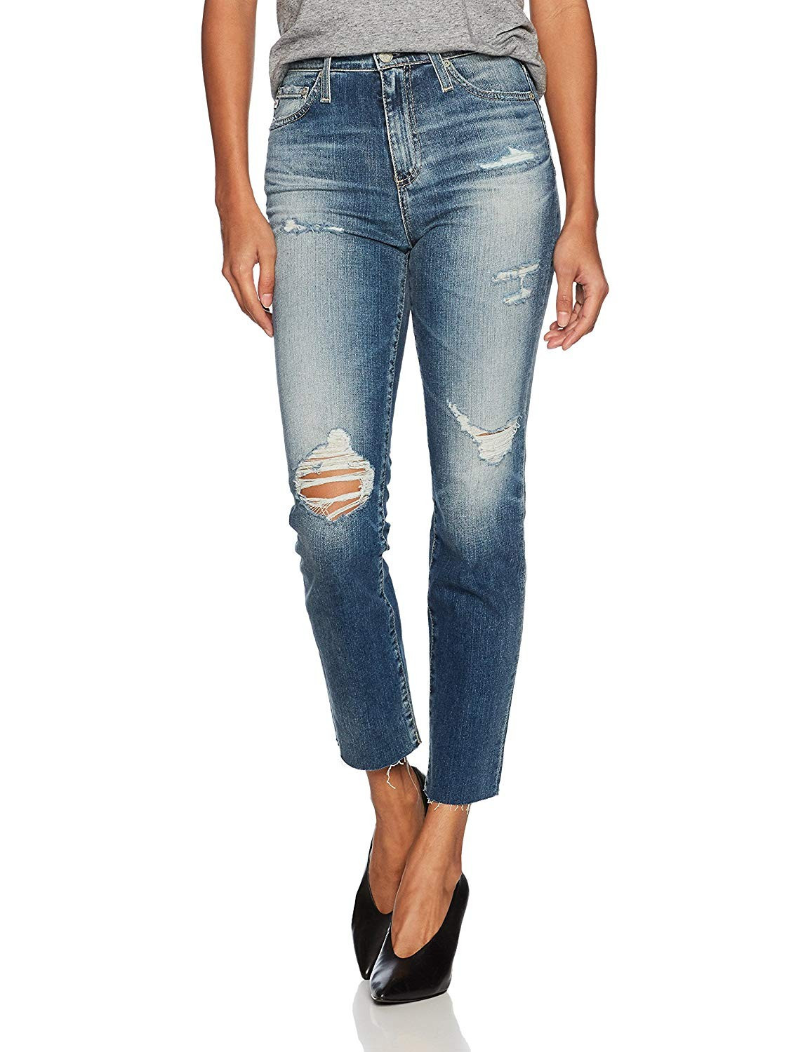 AG Adriano Goldschmied Women's Phoebe Vintage High Rise Jean | Amazon (US)