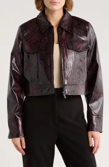 JASON WU Faux Leather Full Zip Jacket | Nordstromrack | Nordstrom Rack