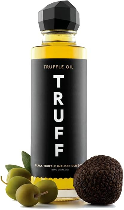 TRUFF Black Truffle Oil - Black Truffle Infused Olive Oil - Gourmet Dressing, Seasoning, Marinade... | Amazon (US)