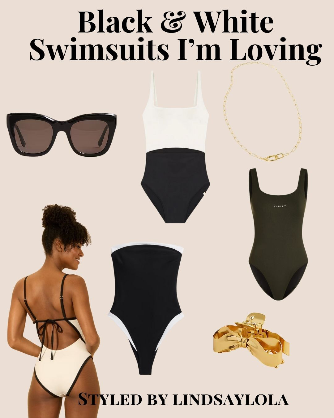 Black and white never goes out of style — especially when it comes to swimsuits.
These one-pieces are sleek, flattering, and made for more than just lounging.
Tap to shop the timeless suits I’ll be wearing on repeat this summer.

* Affiliate links — thanks for supporting my iced coffee + SPF stash 🤍☀️


#LTKswim #SummerStyle #CoastalChic #StyledByLindsayLola #OnePieceSwimsuits #LTKover40 

 

#LTKSummerEdit #LTKSeasonal #LTKSwim