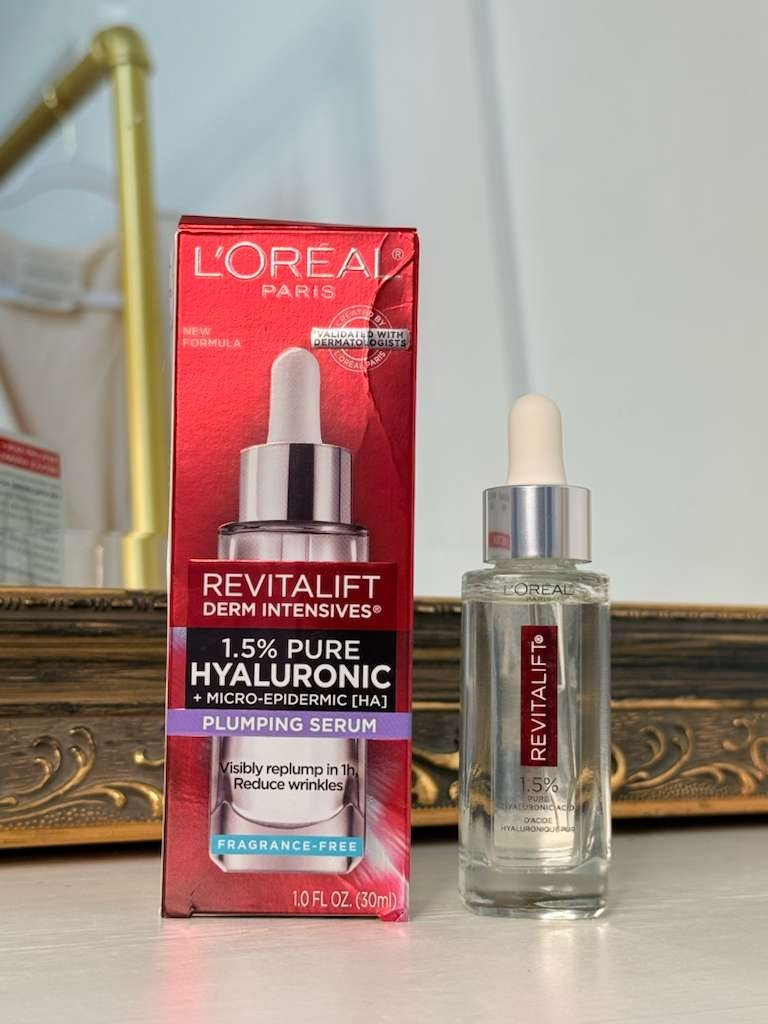 Visibly replump and reduce wrinkles with 1.5% Pure Hyaluronic Acid. Get intensely hydrated skin, fragrance-free.#HyaluronicAcid #PlumpingSerum #Revitalift #SkincareRoutine

#LTKActive #LTKSaleAlert #LTKBeauty