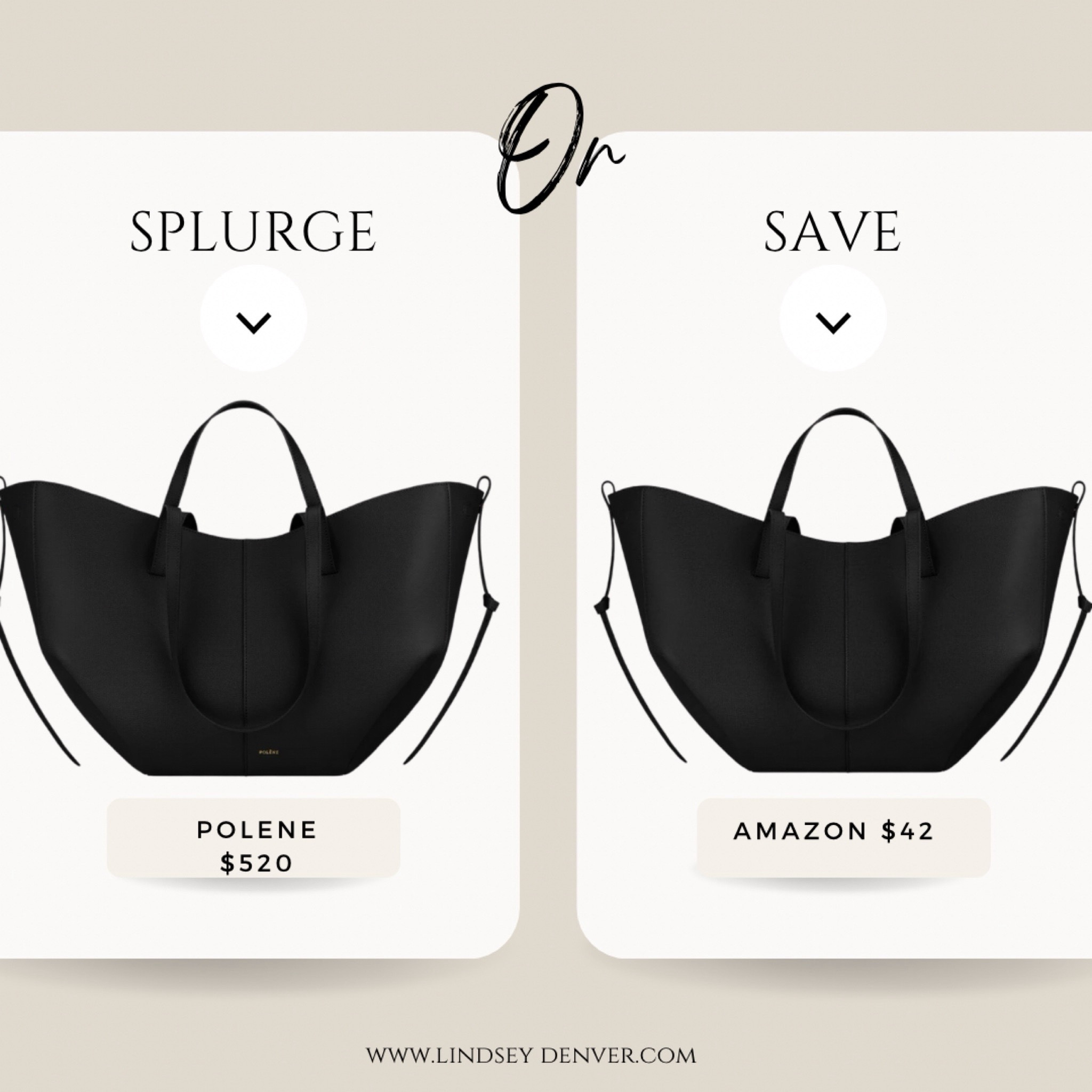 ✨Tap the bell above for daily elevated Mom outfits.


Todays save or splurge, Polene look alike, Amazon find, black tote, travel bag

"Helping You Feel Chic, Comfortable and Confident." -Lindsey Denver 🏔️ 


Wedding guest dress  fathers day gifts  summer outfits  wedding guest  country concert  sisterstudio  travel outfit  swim  kathleen post  nashville outfits

Follow my shop @Lindseydenverlife on the @shop.LTK app to shop this post and get my exclusive app-only content!

#liketkit #LTKSaleAlert #LTKFindsUnder50 #LTKItBag
@shop.ltk
https://liketk.it/4I13S