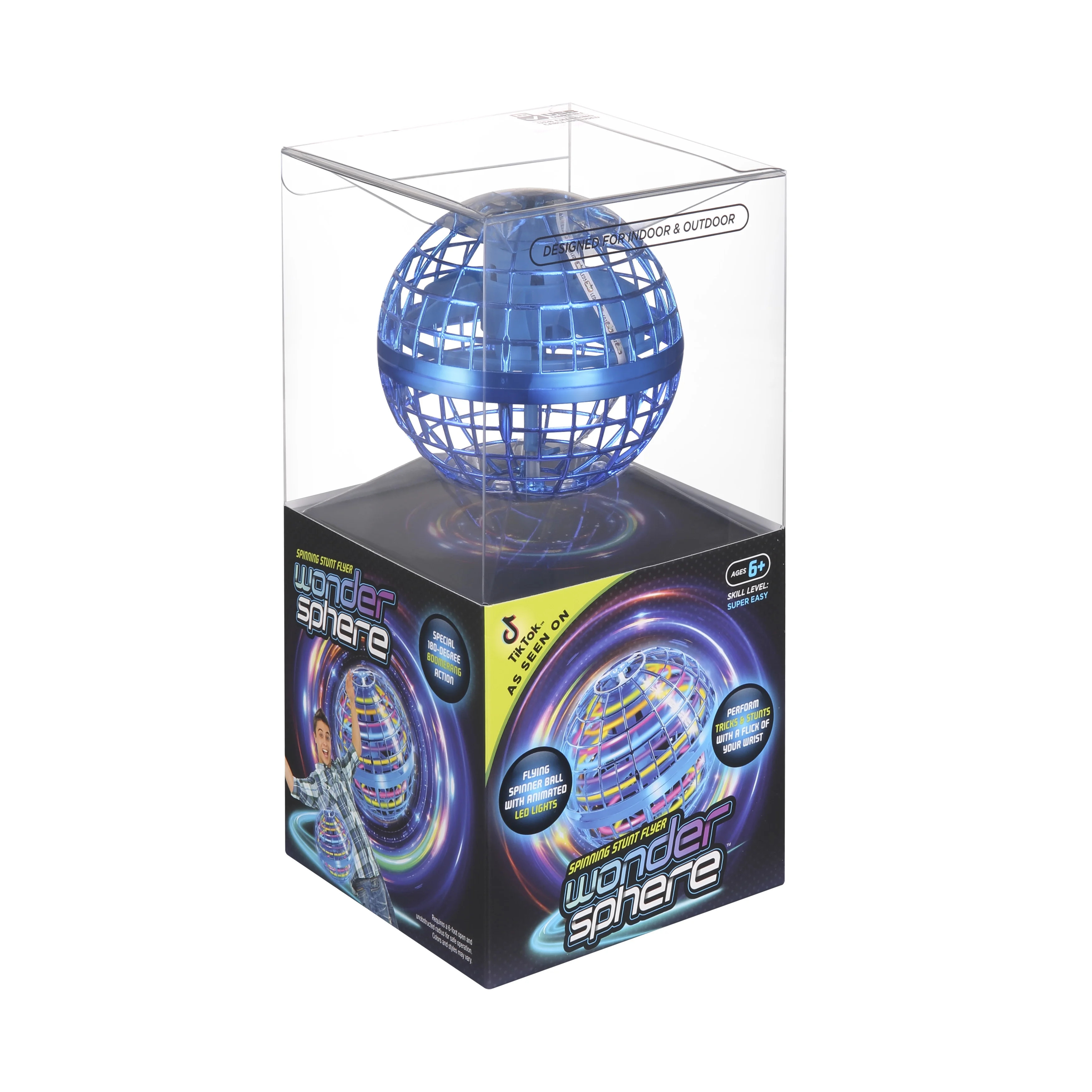 Wonder Sphere Magic Hover Ball- Blue Color- Skill Level Easy- STEM Certified | Walmart (US)