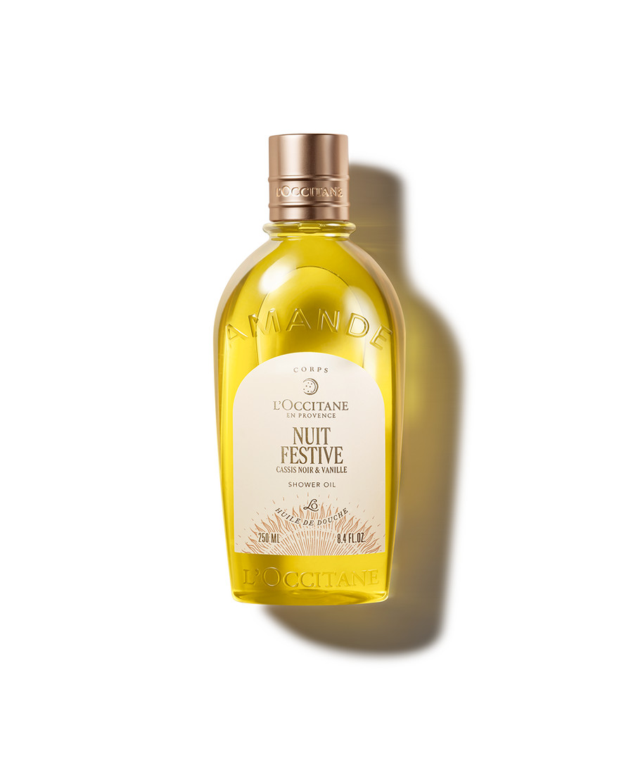 Almond Nuit Festive Shower Oil 250ML | L'Occitane Australia | L'Occitane AU