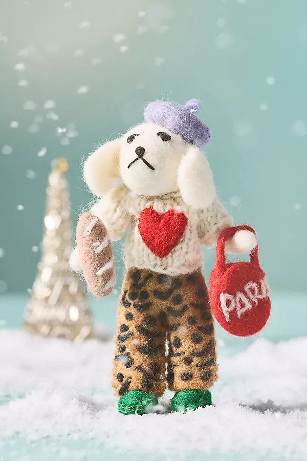 Travel Animal Felt Ornament | Anthropologie (UK)