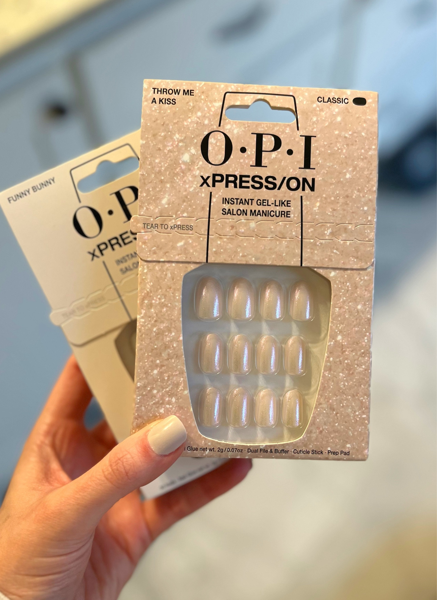 OPI press on nails. Also tagging the ones I have on and glue. 

#LTKstyletip #LTKbeauty #LTKFind