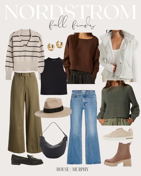 Nordstrom fashion / Nordstrom denim / fall outfits / fall pants / fall sweaters / fall handbags / fall shoes / fall boots / fall hats / 

#LTKSeasonal #LTKstyletip #LTKFind