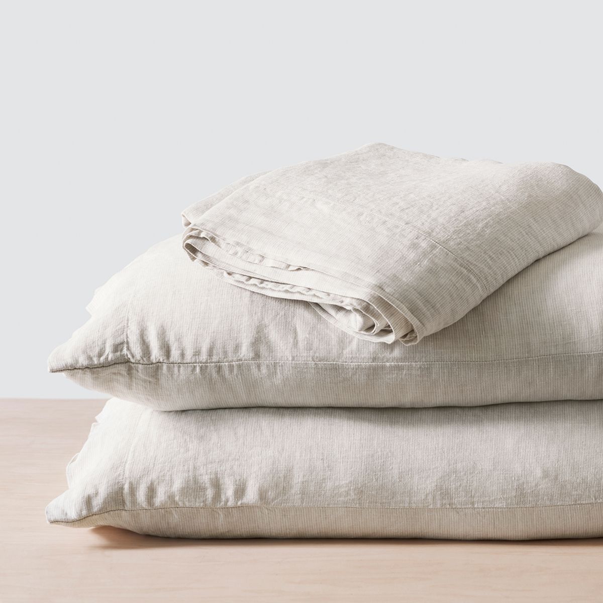 The Citizenry Stonewashed Linen Sheet Set | The Container Store