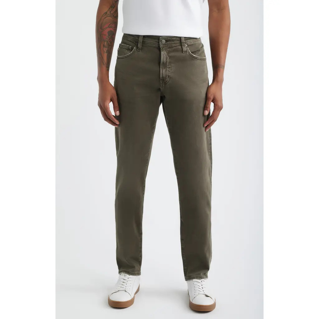 AG Tellis Slim Fit Jeans in 7 Years Sulfur Dried Cedar at Nordstrom, Size 40 X 32 | Nordstrom