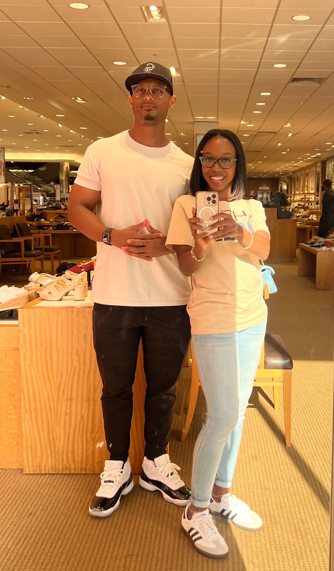 Hubs & I did simple, clean fits with a focus on fun kicks. Check out the denim coach bag on my shoulder. 🤭

#LTKStyleTip #LTKMens #LTKShoeCrush