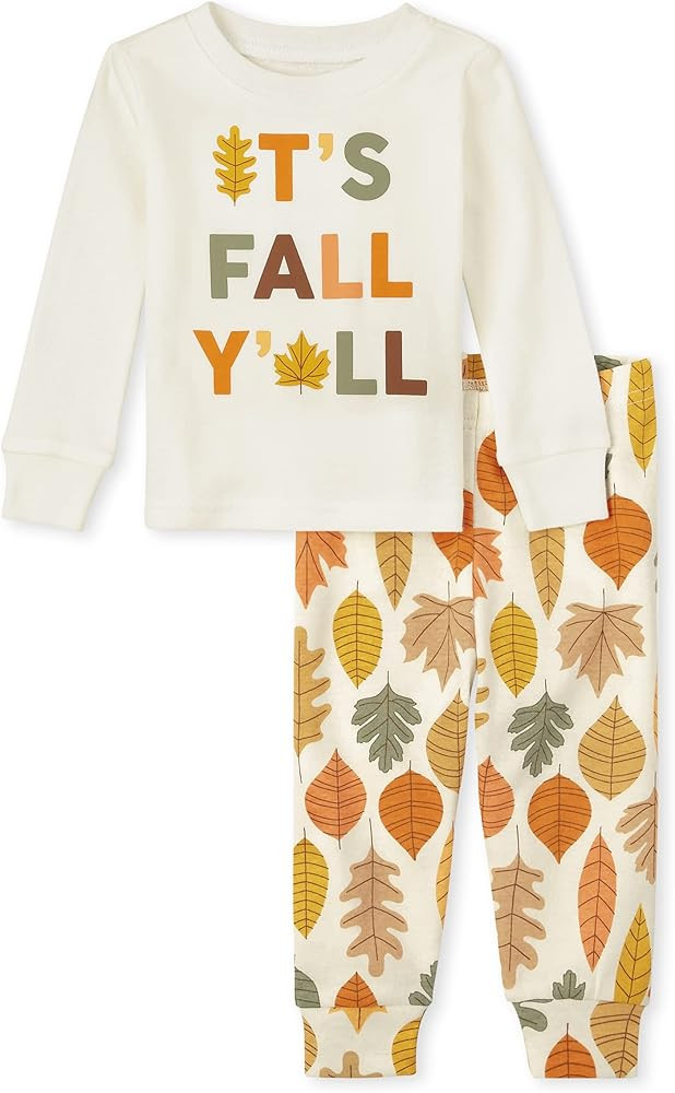 The Children's Place Family Matching Pajamas Sets, Snug Fit 100% Cotton, Adult, Big Kid, Toddler,... | Amazon (US)