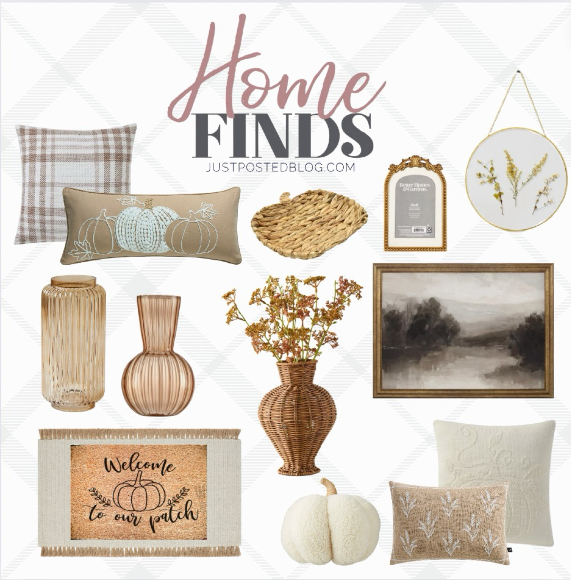 Great neutral fall decor from Walmart! 

#LTKSeasonal #LTKFindsUnder50
