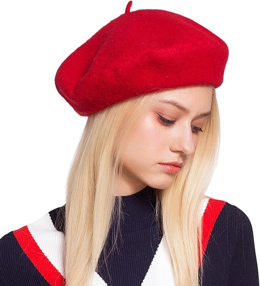 French Beret Hats for Women - Classic and Stylish Women's Beret Collection for Effortless Chic, P... | Amazon (US)