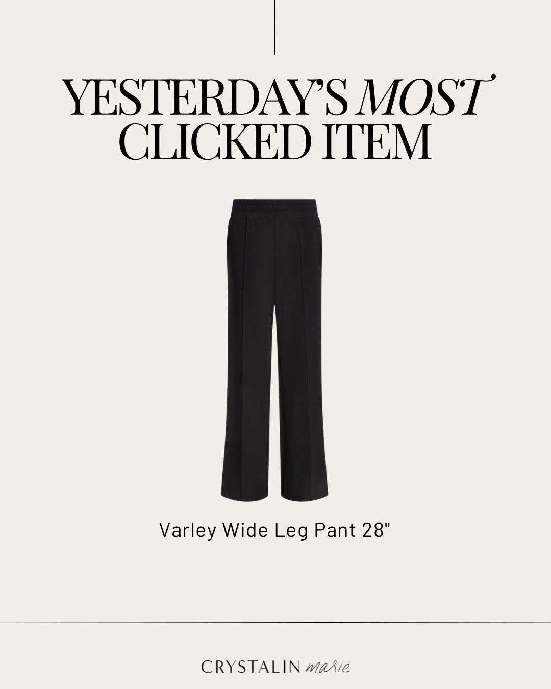 Varley wide leg pant. My fav legging alternative ☁️ i’m in the xs.

#LTKmomlife #LTKOver40 #LTKSeasonal