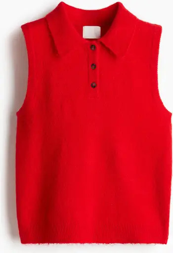 H&M Collared Sweater Vest | Nordstrom | Nordstrom