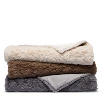 Mongolian Faux Fur Throw Blanket - Exclusive | Bloomingdale's (US)