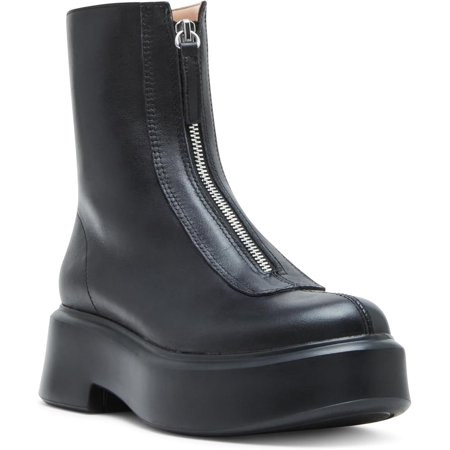 STEVE MADDEN JONES Boots Black Leather | Walmart (US)