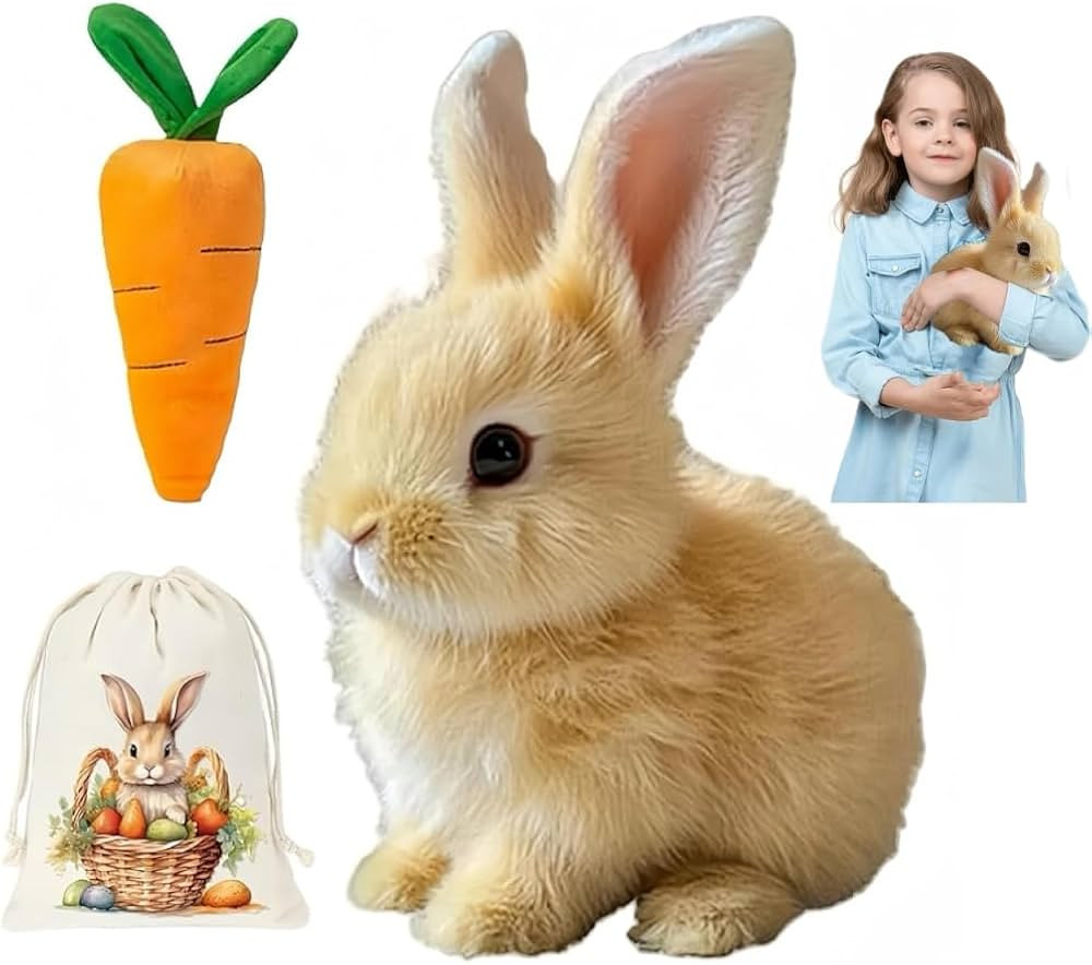 Bunby - My Realistic Bunny Toy, Interactive Bunny Realistic Bunny - Jumping, Twitching, and Shaki... | Amazon (US)